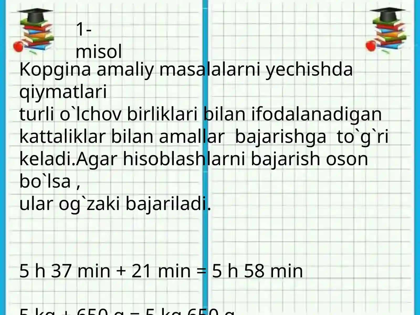 Taqdimot: Kopgina amaliy masalalar yechishda qiymatlari 3