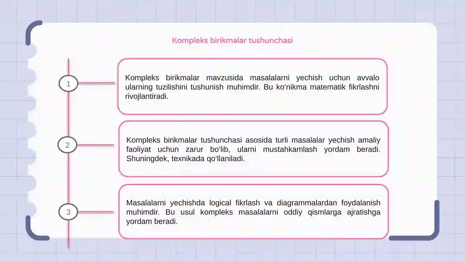 Kompleks birikmalar mavzusiga oid masalalar yechish 3