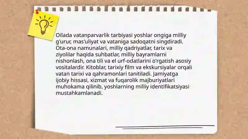 Oilada Vatanparvarlik Tarbiyasi 3