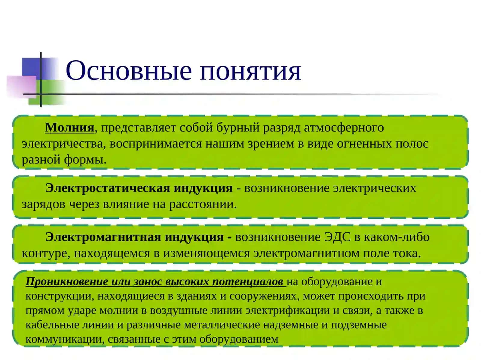 Противогрозовая защита 3
