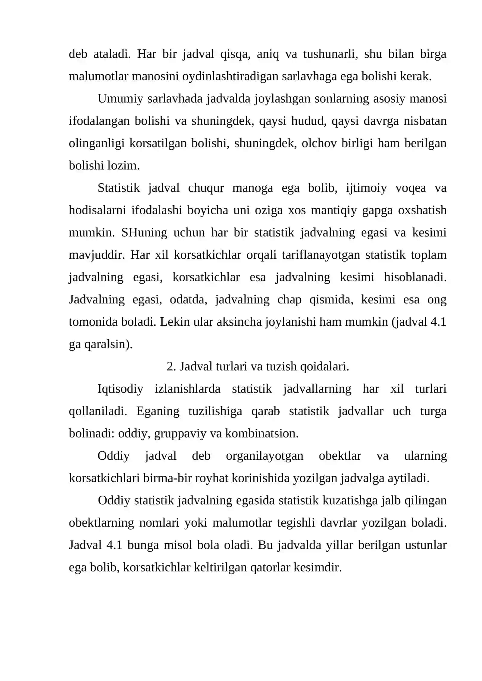 Statistik jadvallar va grafiklar 3