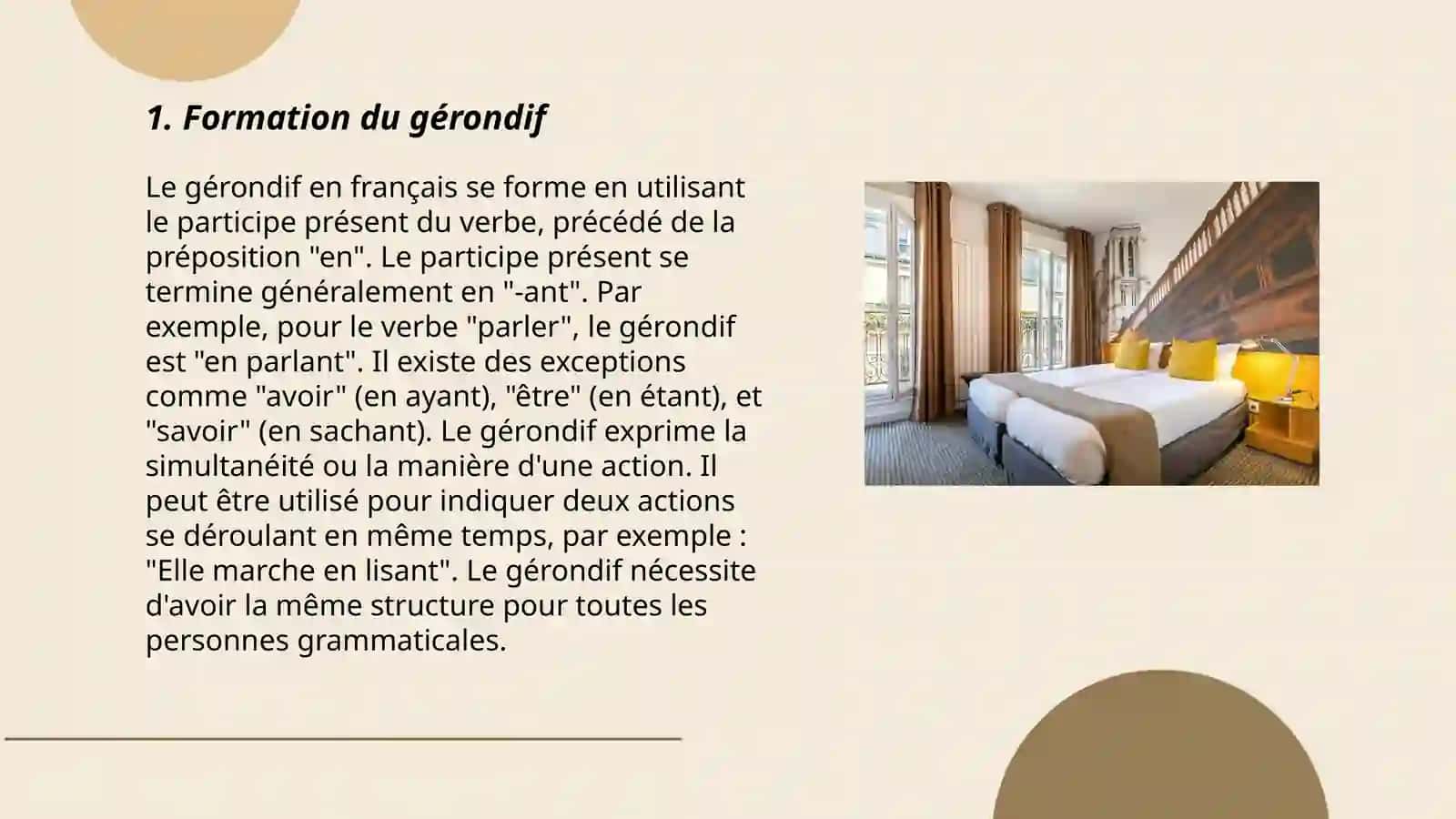 Le gérondif 3