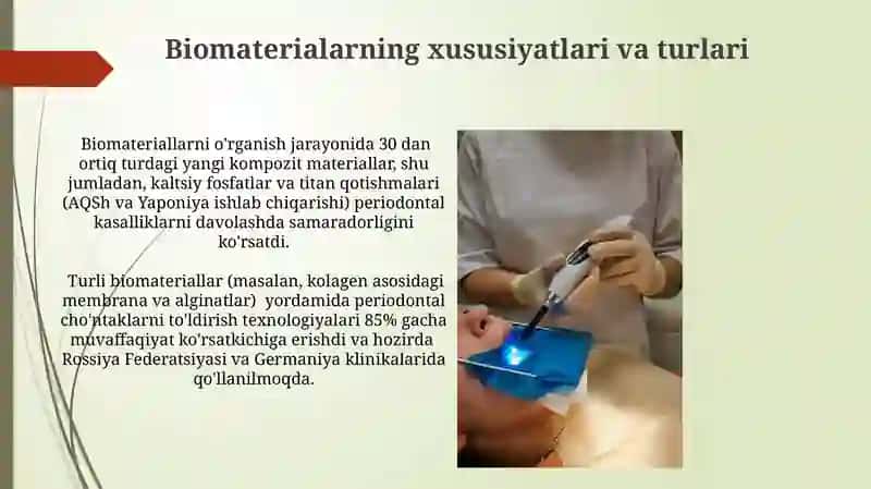 Biomateriallarning xususiyatlari va turlari 3