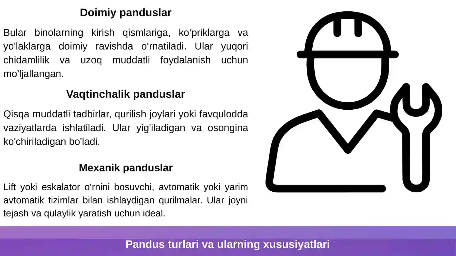 Panduslar va ularning konstruktiv yechimlari 3