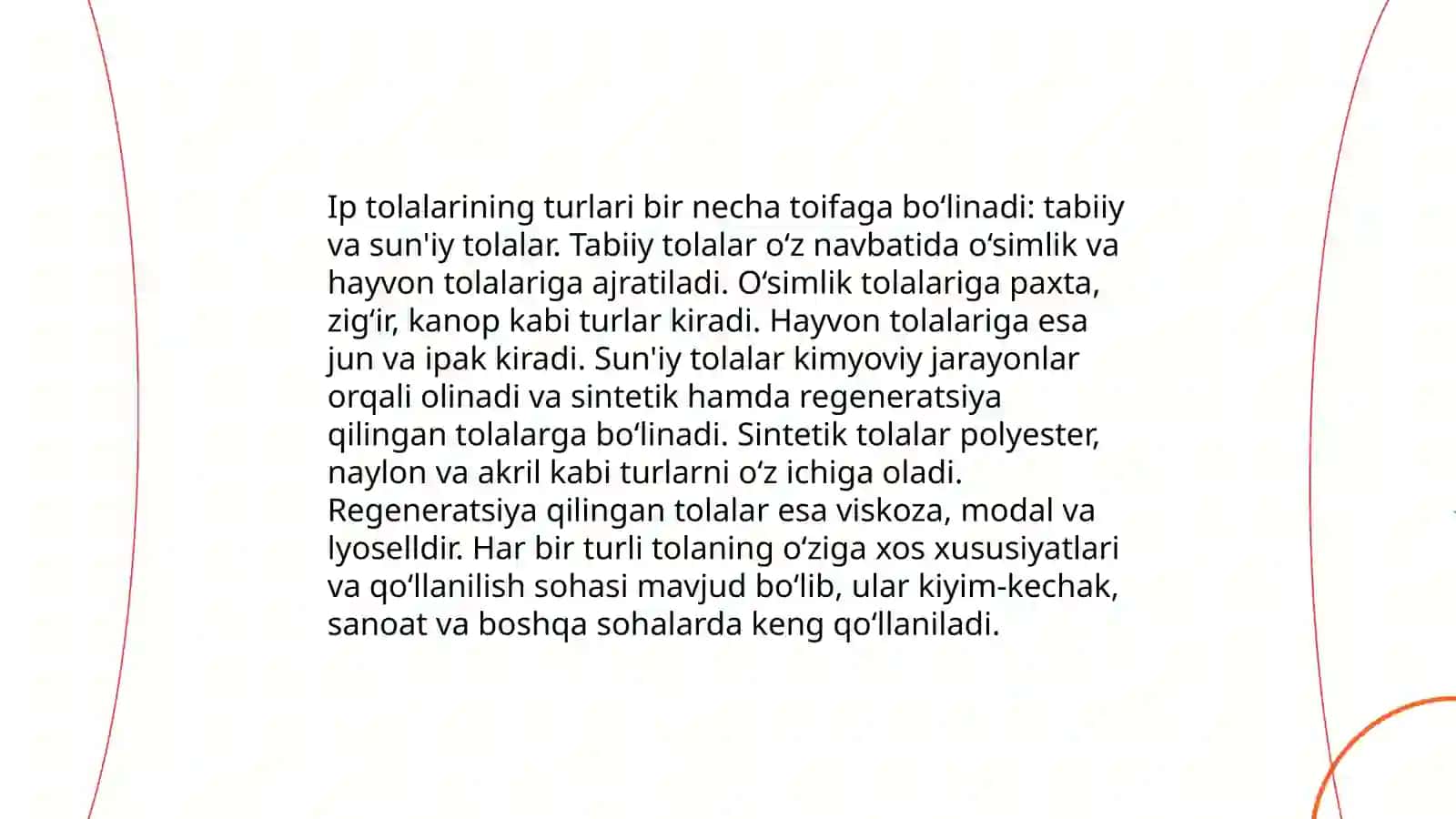 Trikotaj to'qimalarining tasnifi 3
