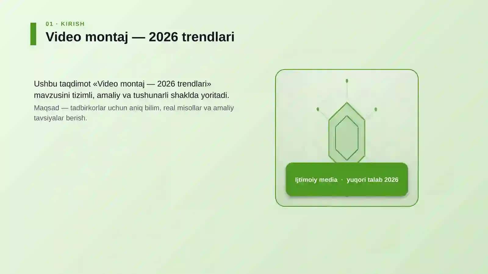Video montaj — 2026 trendlari 3