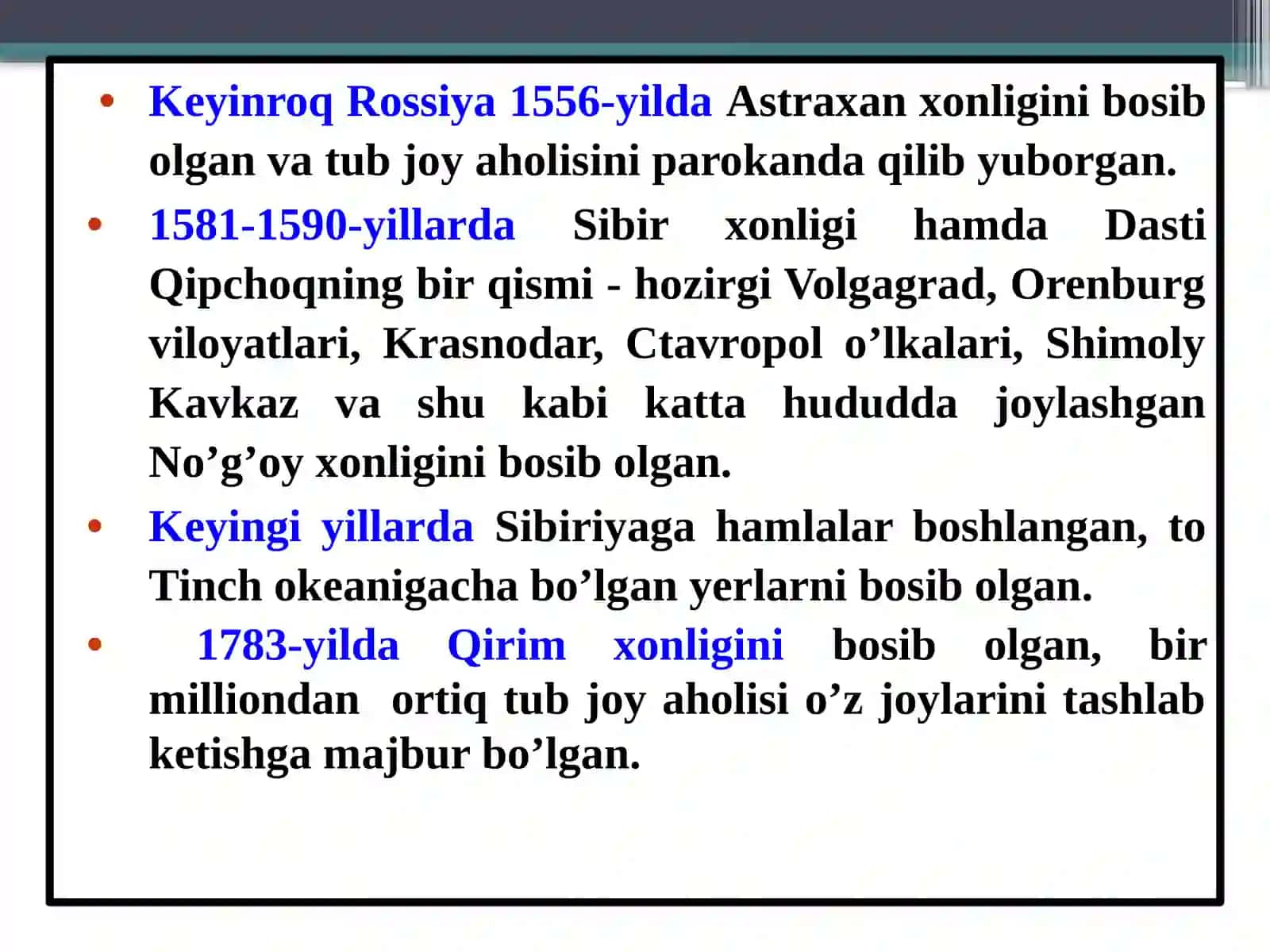 Turkistonning Rossiya tomonidan bosib olinishi 3