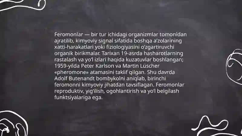 Feromonlar 3