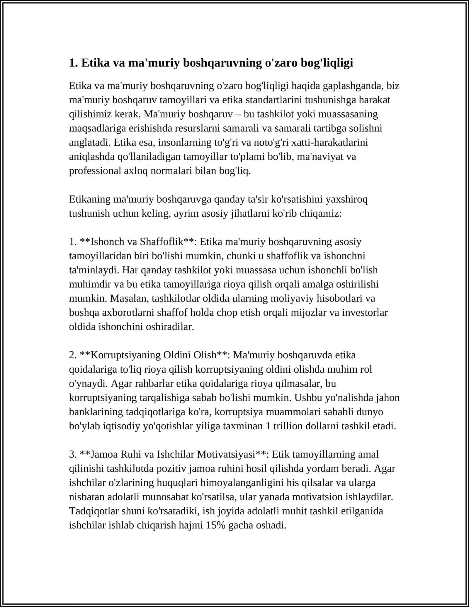 MA'MURIY BOSHQARUV ETIKASI 3