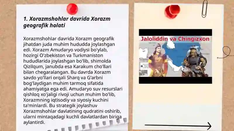Xorazmshohlar davri tarixiy geografiyasi 3