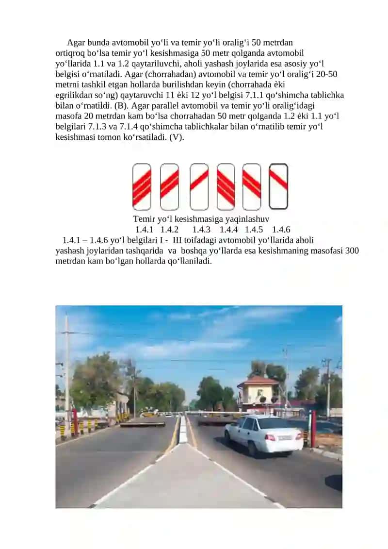 Maxsus sharoitlarda transport vositalarini tashkilashtirishning texnik vositalari. 3