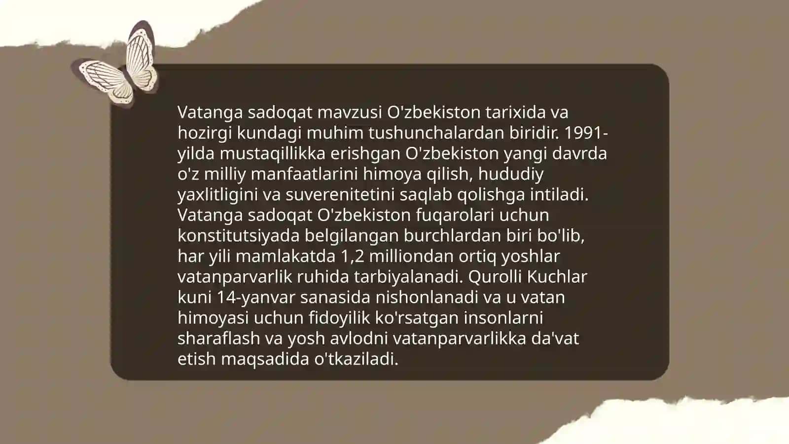 Vatanga sadoqat 3