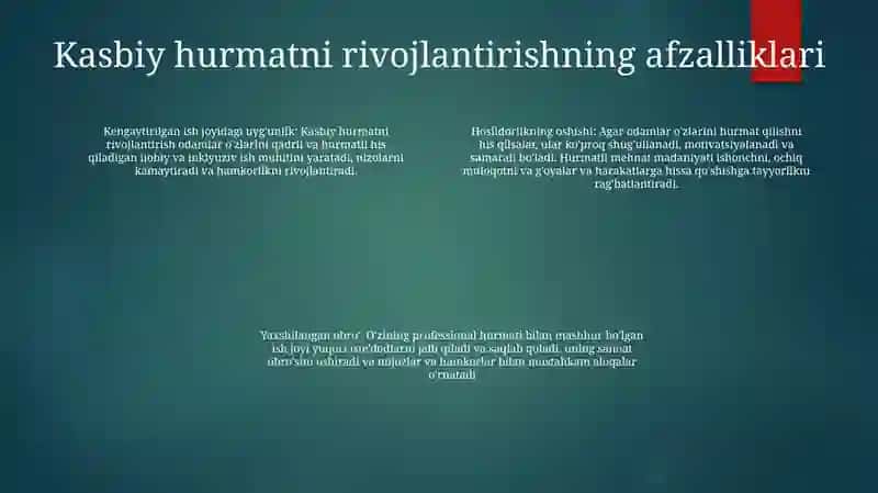 Kasb Hurmat - Yuksak Fazilat 3