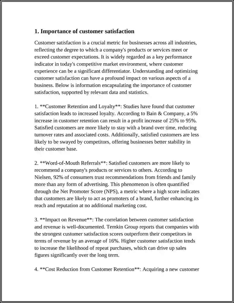 CUSTOMER SATISFACTION 3