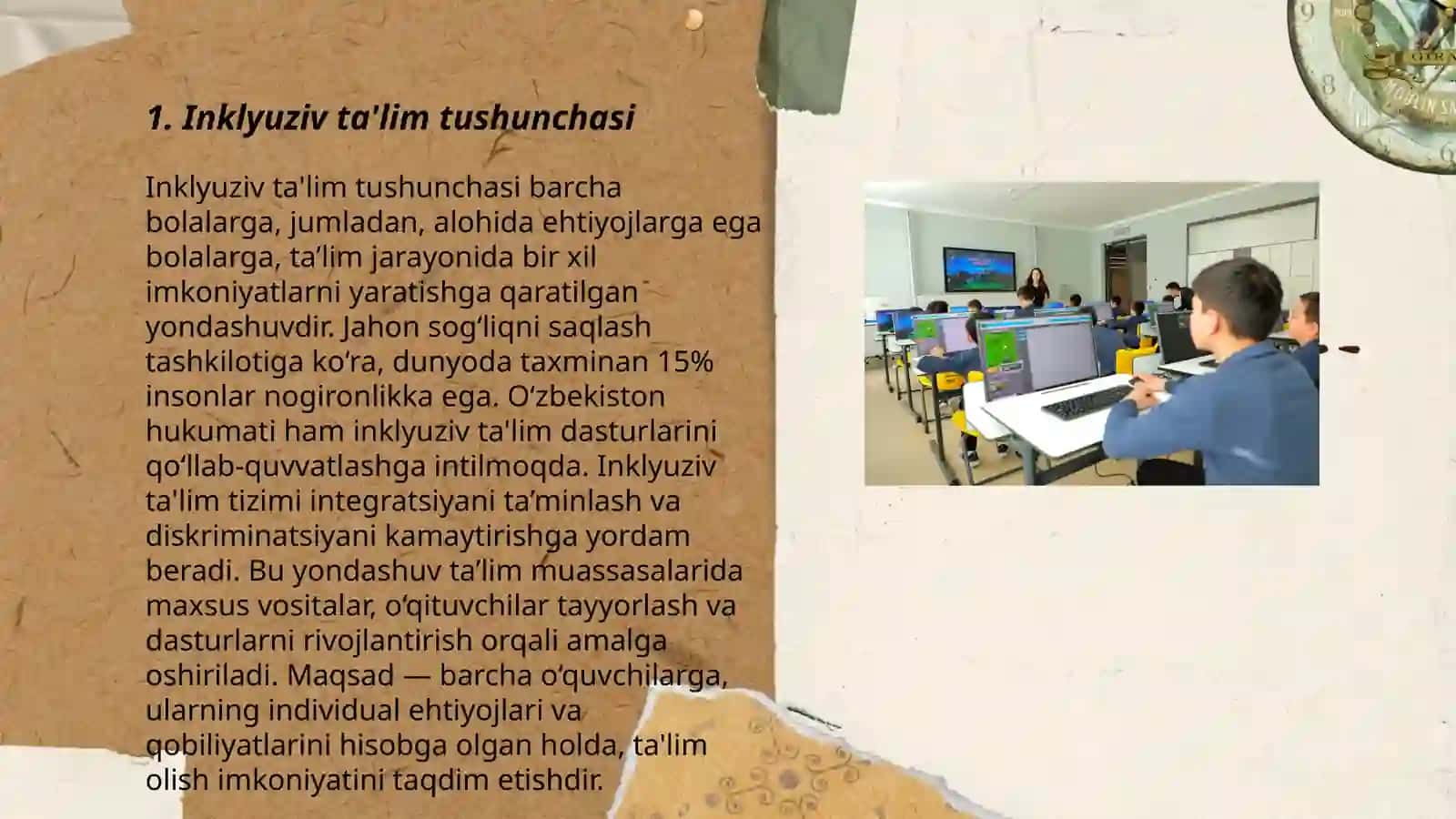 Inklyuziv ta'lim tushunchasi 3