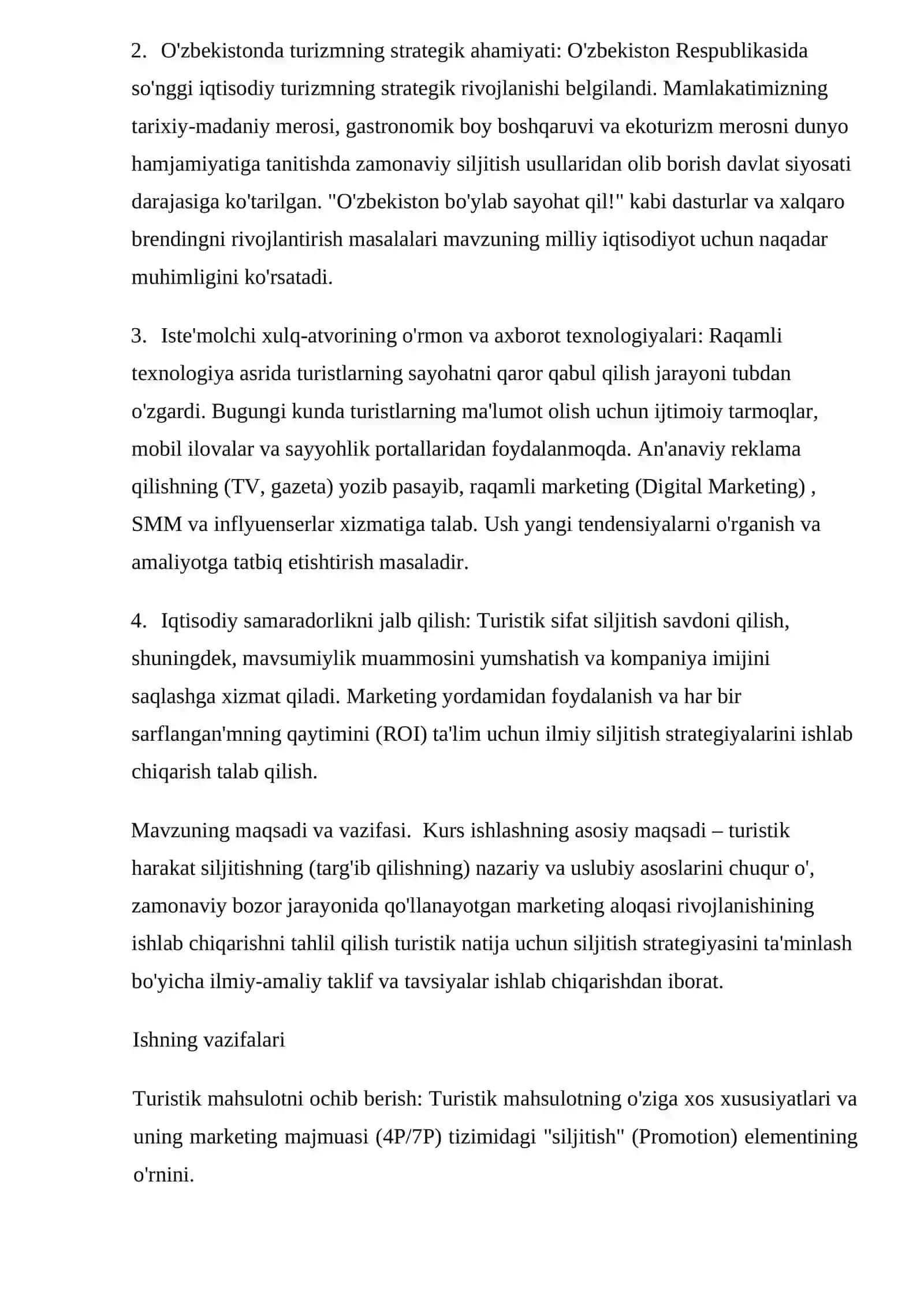Turistik mahsulotni siljitish 3