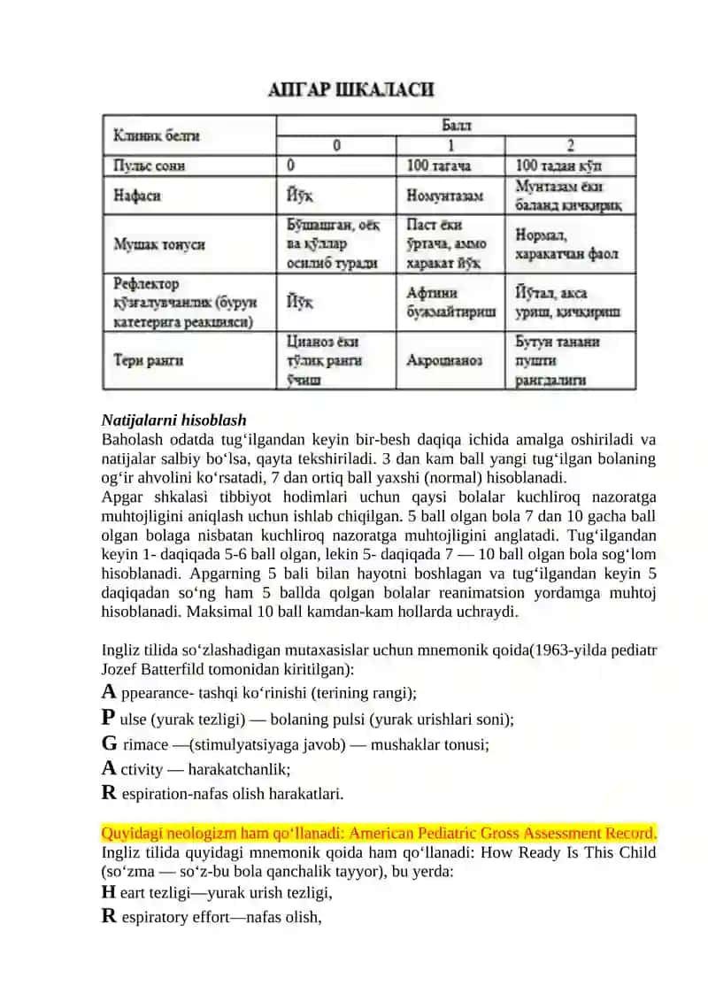TIBBIY KLINIK FANLAR KAFEDRASI TARQATMA MATERIAL 3