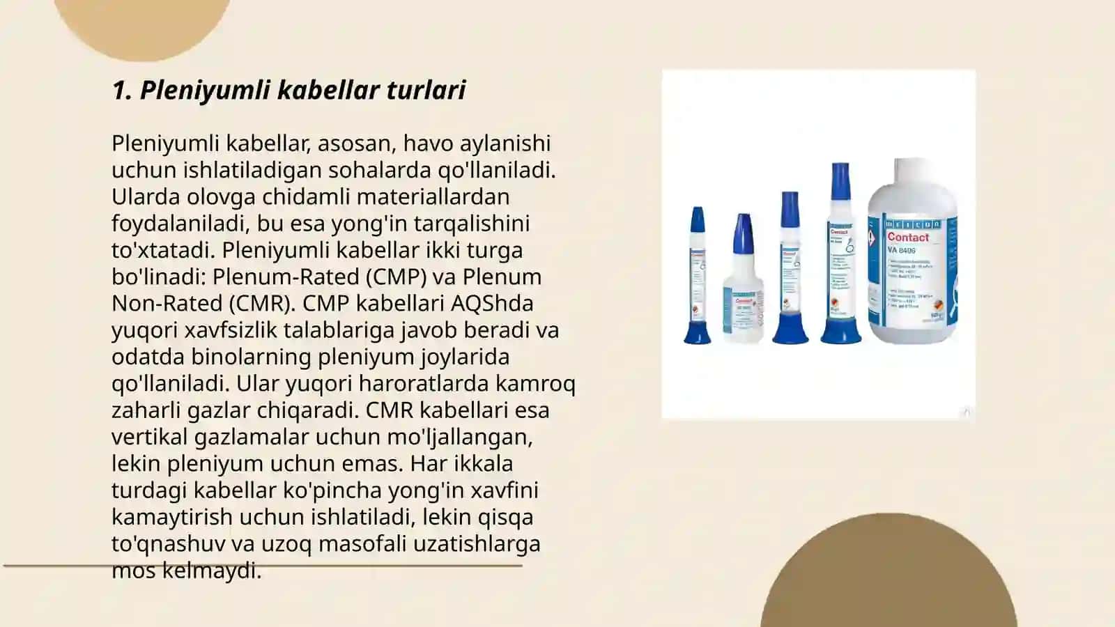 Pleniyumli va boshqa koaksial kabellar 3