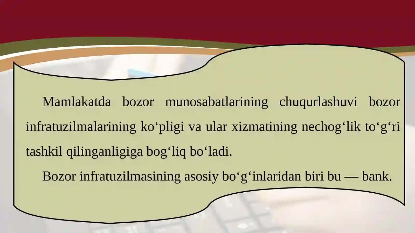 BANK TIZIMI 3