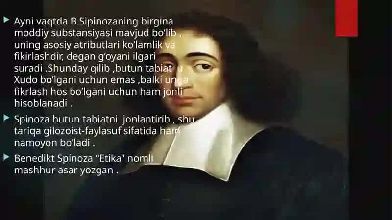 Benedikt SPINOZA 3