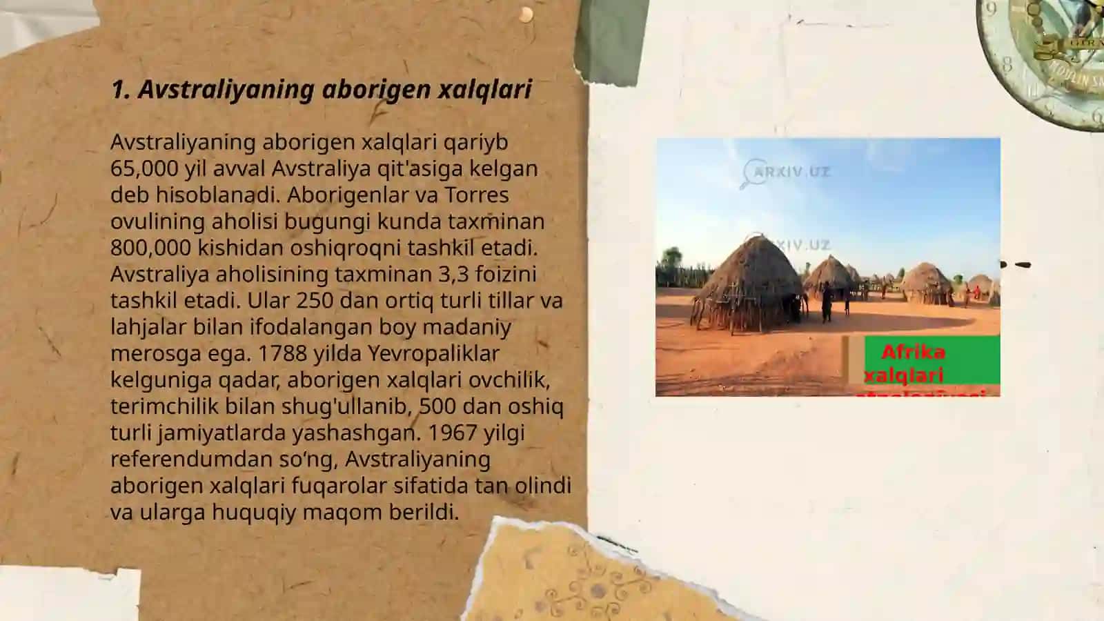 Avstraliya va okeaniya xalqlari etnologiyasi 3