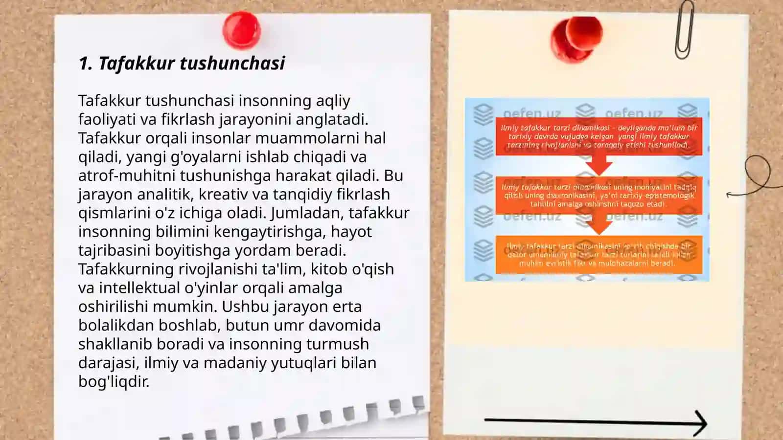 Tafakkur operatsiyalari 3