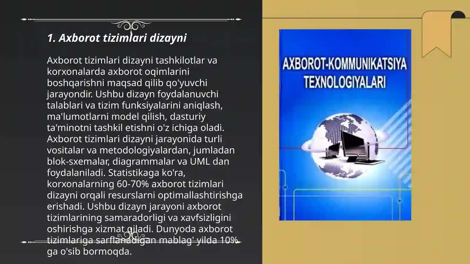 Axborot tizimlari dizayni 3