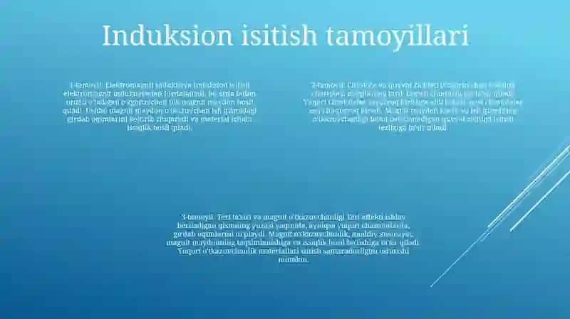 Induksion Qizdirgichlar 3