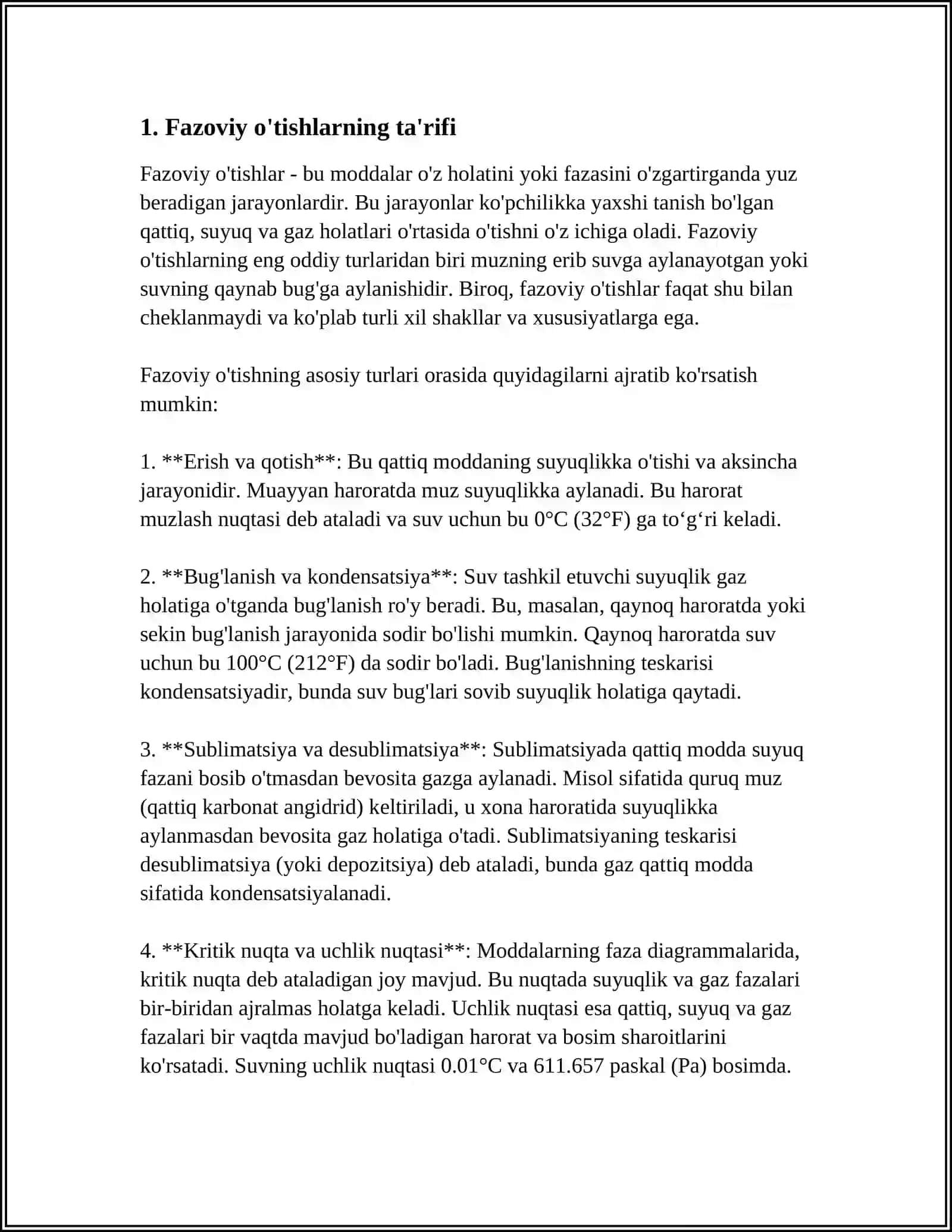FAZOVIY O'TISHLAR 3
