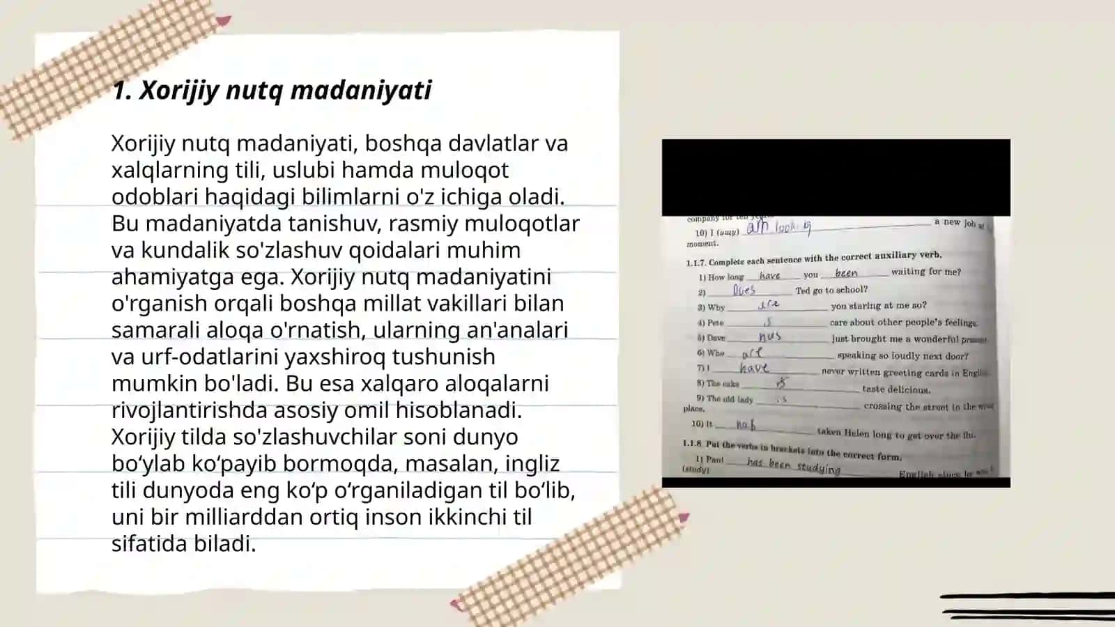 Xorijiy nutq madaniyati 3