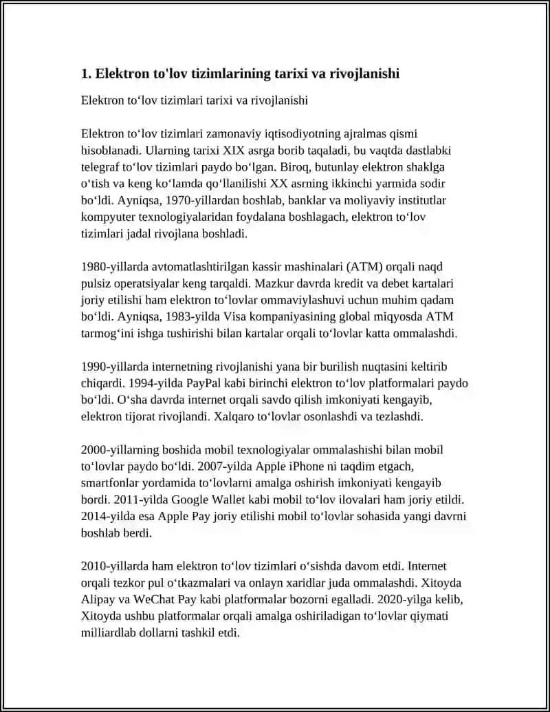 ELEKTRON TULOV TIZIMI 3