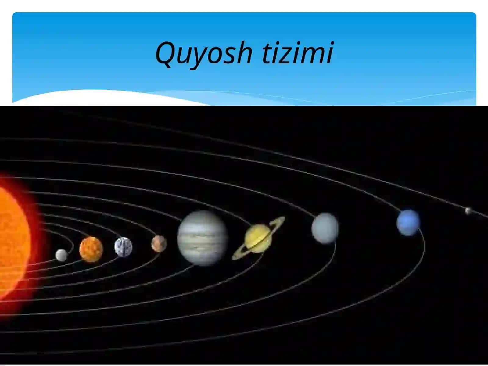 Ulkan va kichik sayyoralar fizikasi 3