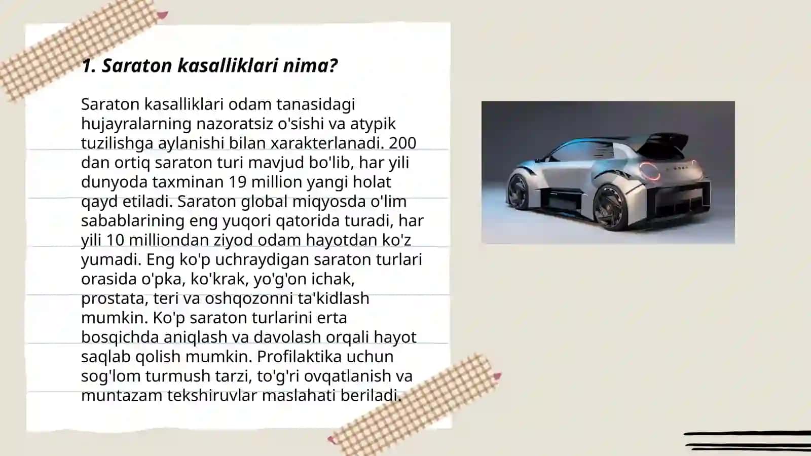 Saraton kasalliklari haqida tushuncha 3