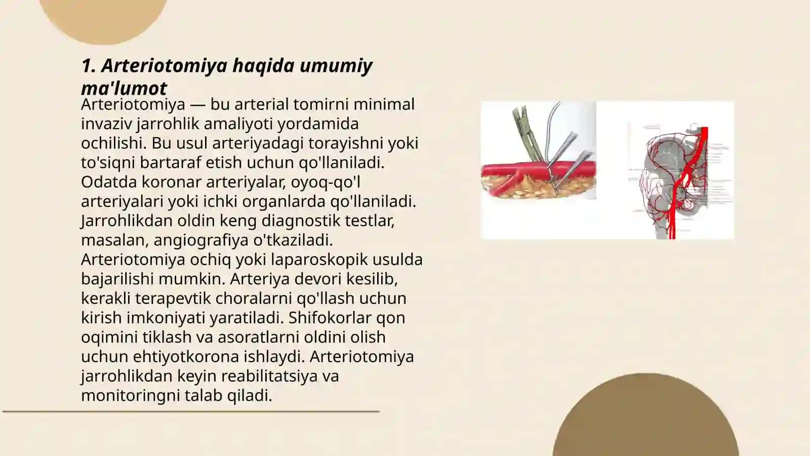 Arteriotomiya.Karotid endarterektomiya 3