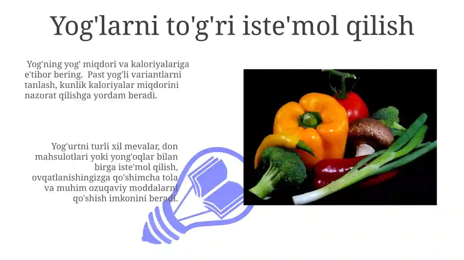 Muvozanatli Ovqatlanish 3