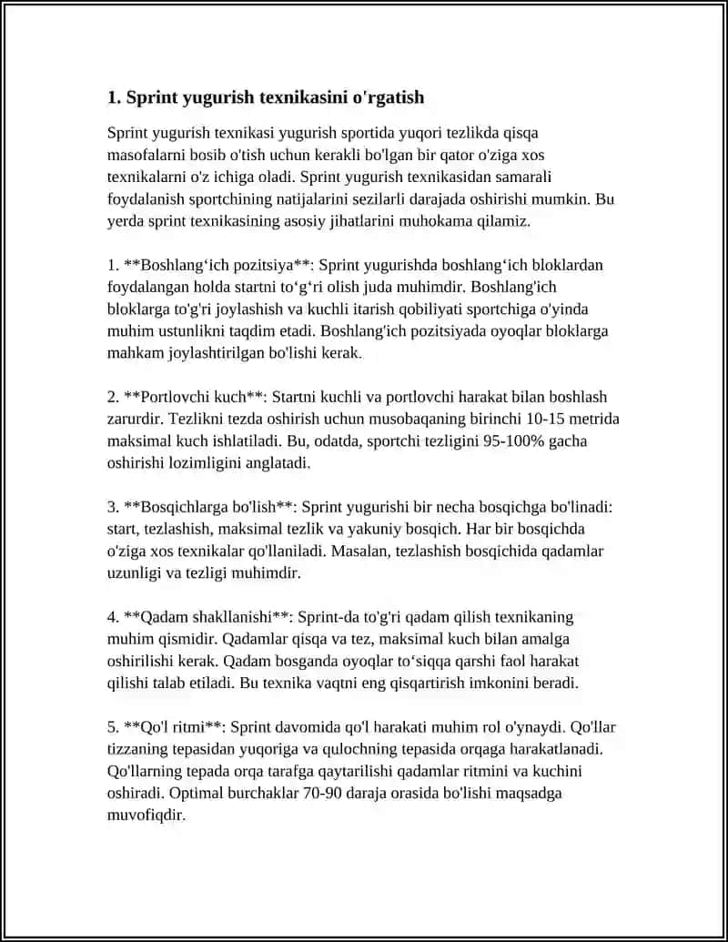 YENGIL ATLETIKA TURLARI TEXNIKASINI ORGATISH 3