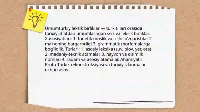 Umumturkiy terminlar 3