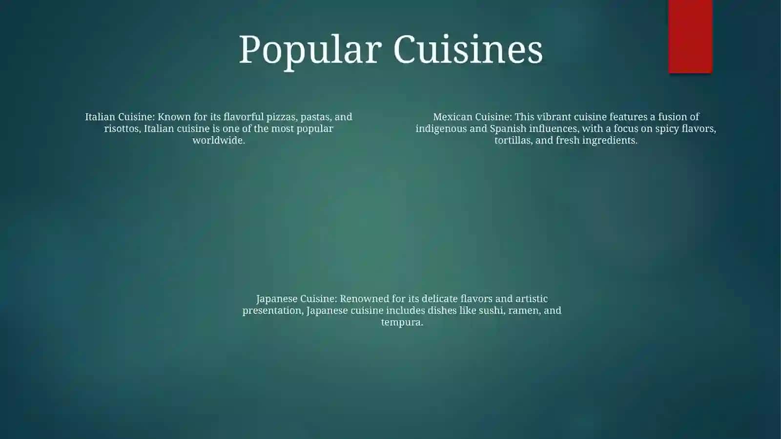 International Food 3