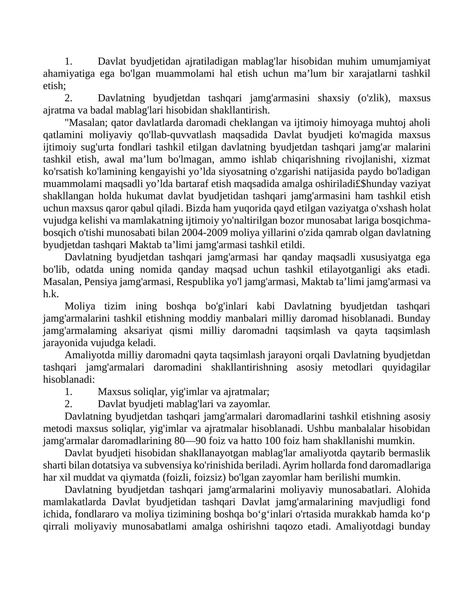 Davlatning Byudjetdan Tashqari Jamg'armalari 3