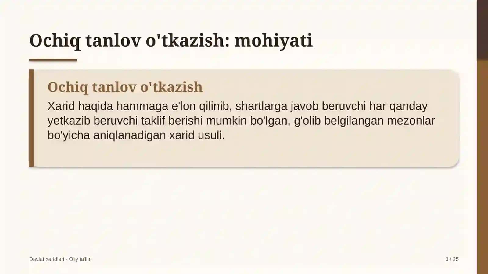 Yuridik klinikalarda ochiq tanlov o'tkazish 3
