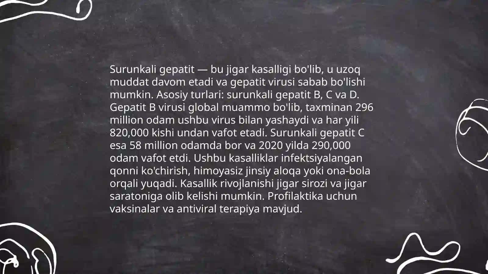 Surunkali gepatitlar 3