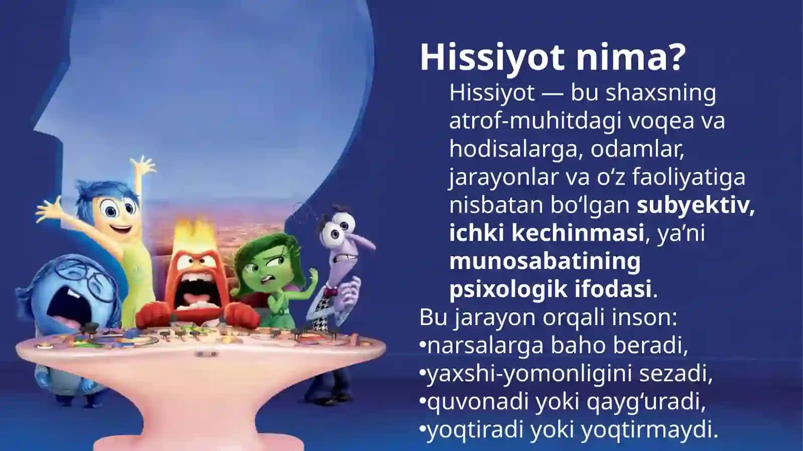 Shaxsning hissiyoti va emotsional jarayoni 3