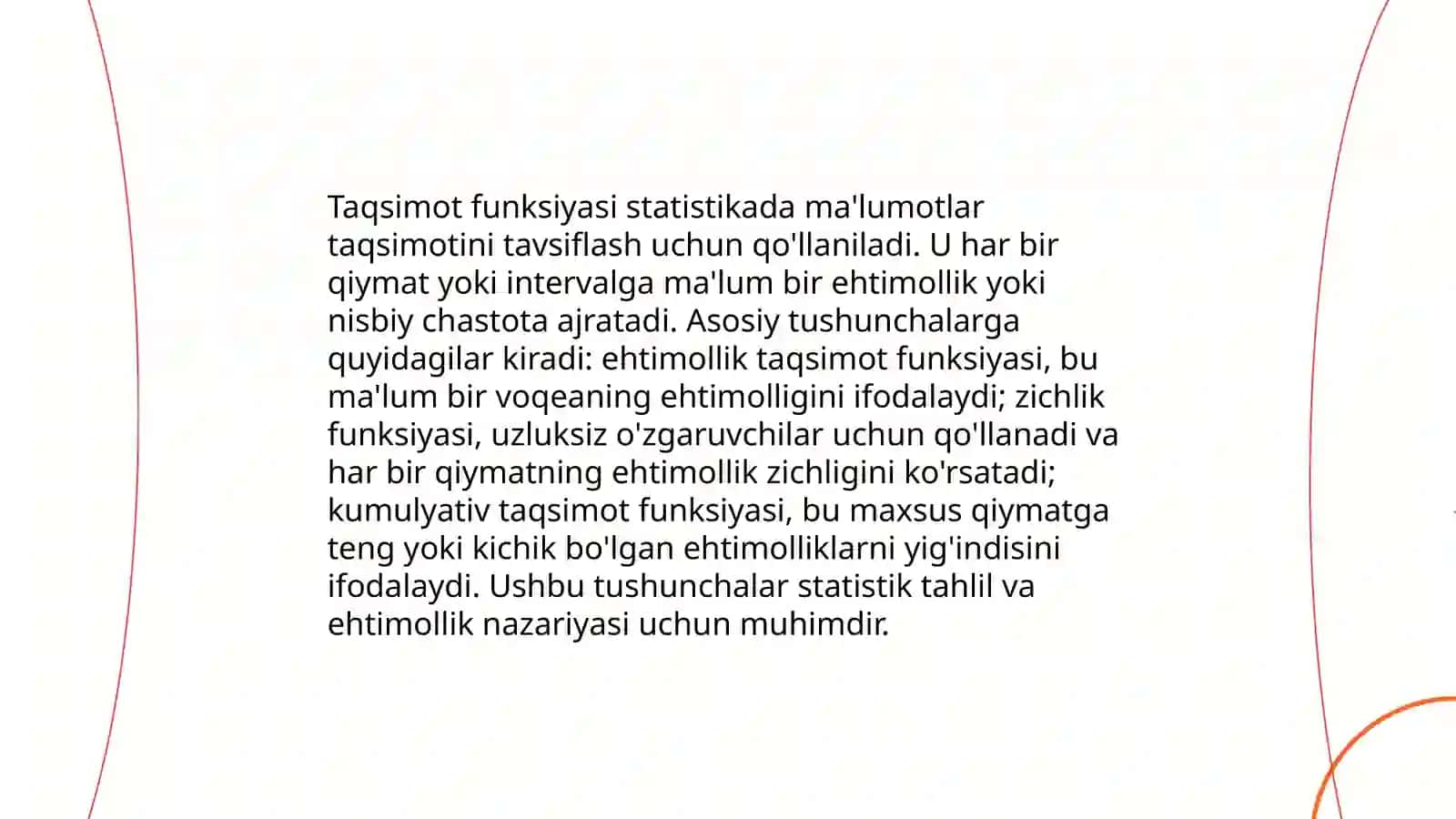 Taqsimot funksiyasi va qonuni tushunchasi 3