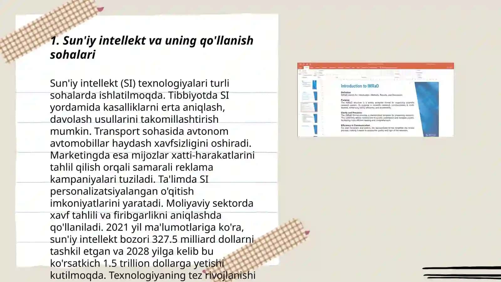 Sun'iy intellekt va uning qo'llanish sohalari 3