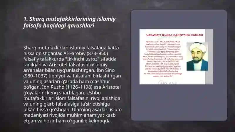 Sharq mutafakkirlarining islom dini goyalari 3