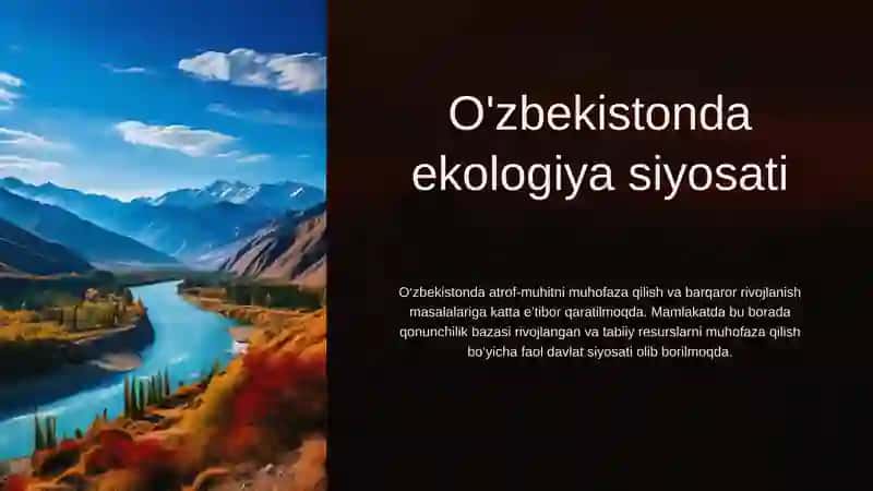 O'zbekistonda ekologik siyosat 3
