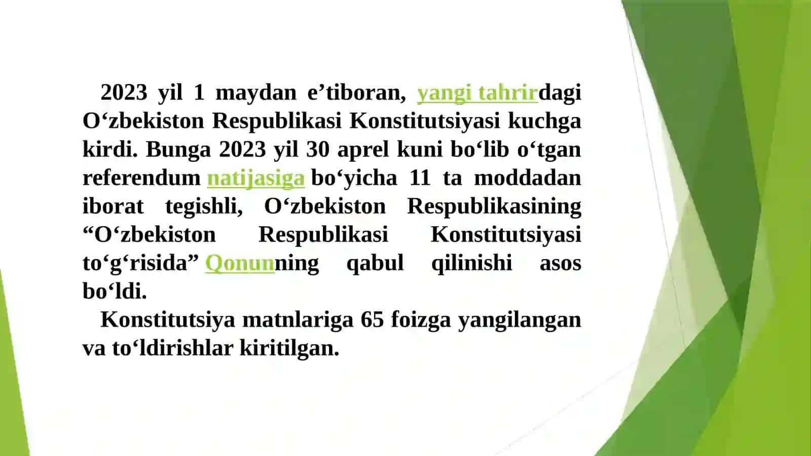 O'zbekiston Respublikasi Konstitutsiyasi 3