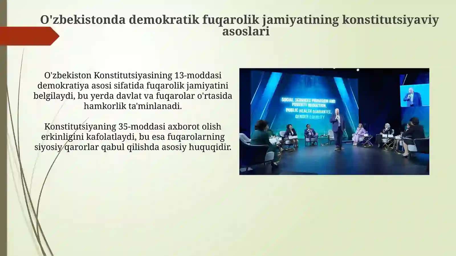 O'zbekistonda demokratik fuqorolik jamiyati asoslarning 3