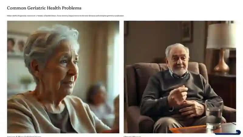 Investigating Common Geriatric Health Problems and Aids. 3