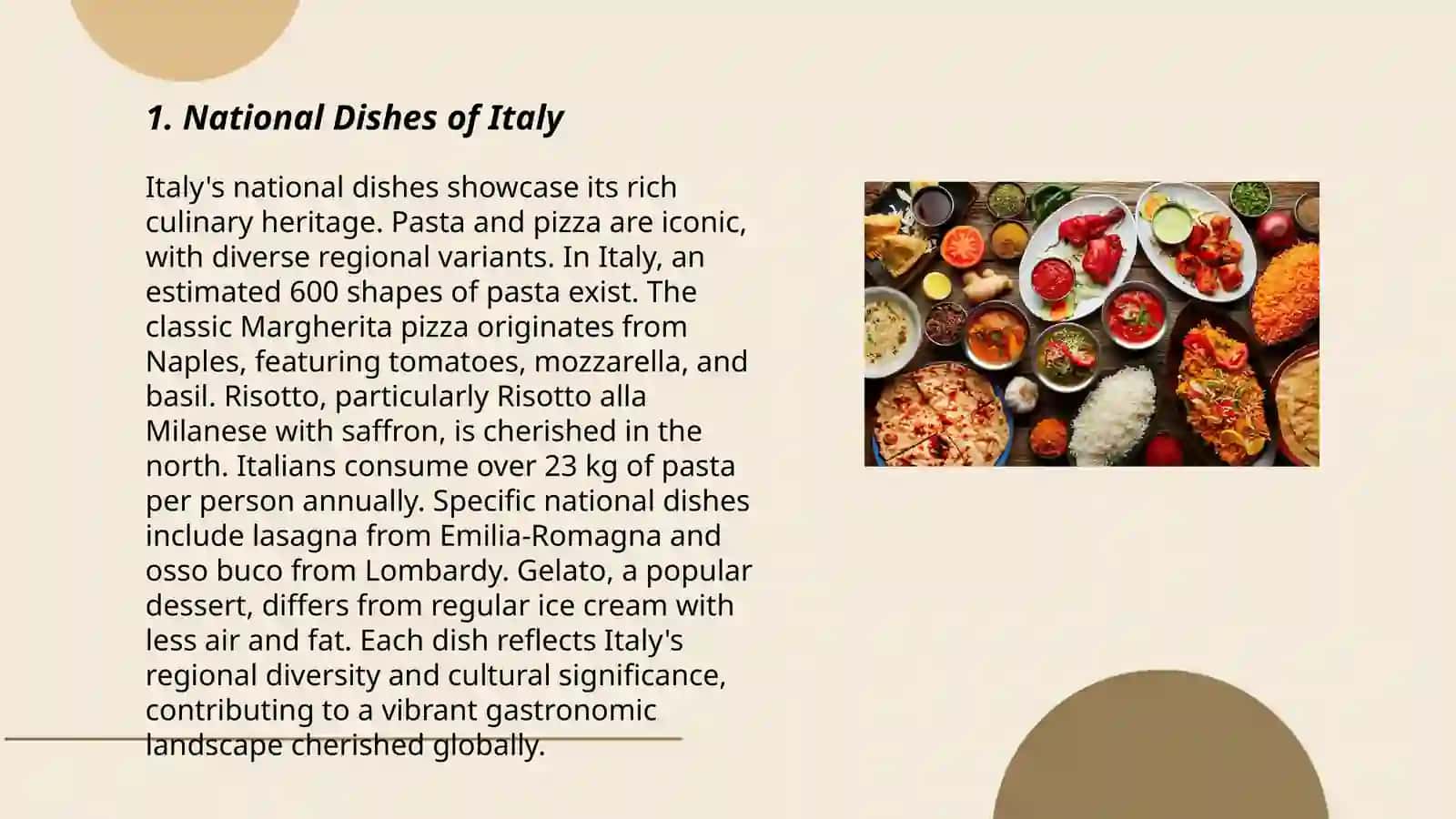 National Dishes of Italy 3